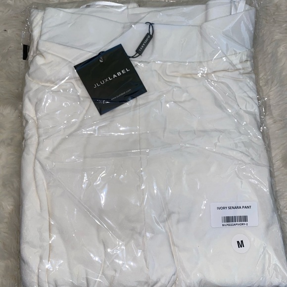 brand new JLUXLABEL ivory pants - Picture 2 of 3